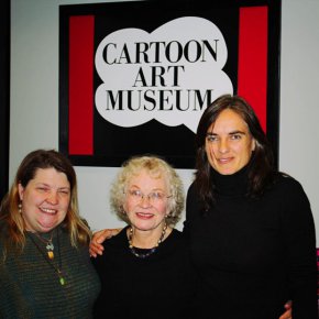Heather Plunkett, Trina Robbins and Maureen Burdock