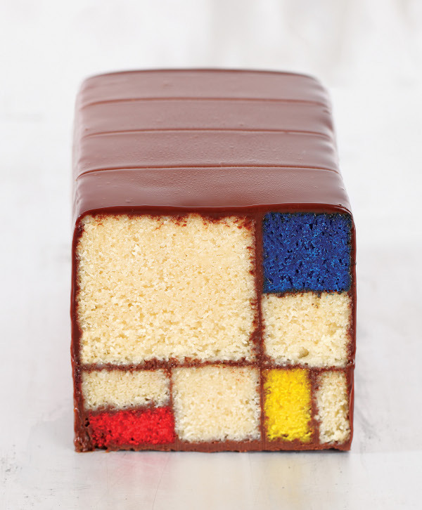Modern Art Desserts: Mondrian Cake