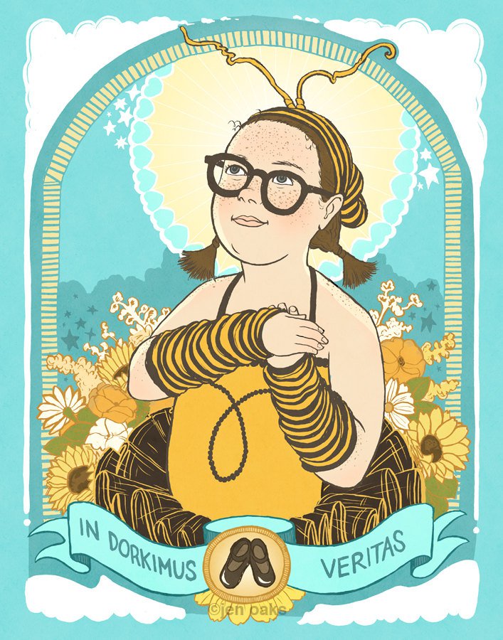 Jen Oaks bee girl