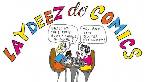 Laydeez do Comics logo