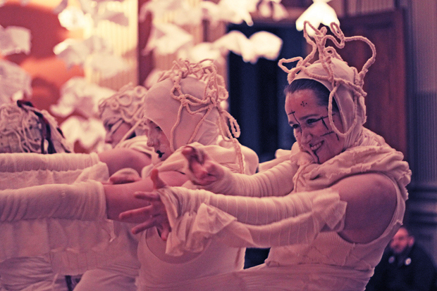 Butoh by Bad Unkl Sista. Photo by Julia O Test.