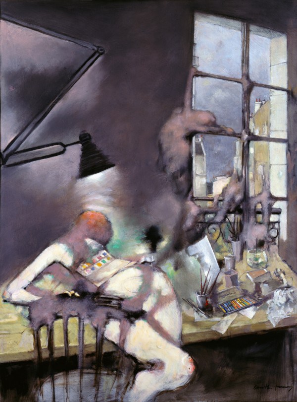 Still in the Studio (1979) by Dorothea Tanning